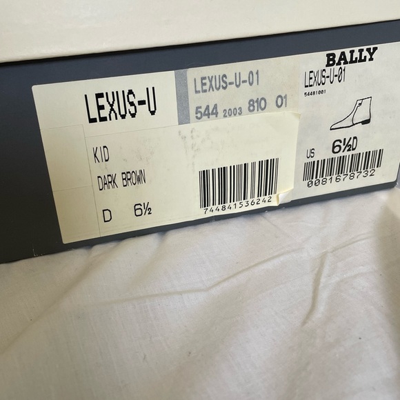 Bally Brown Leather Lace-Up Boots - Picture 3 of 10